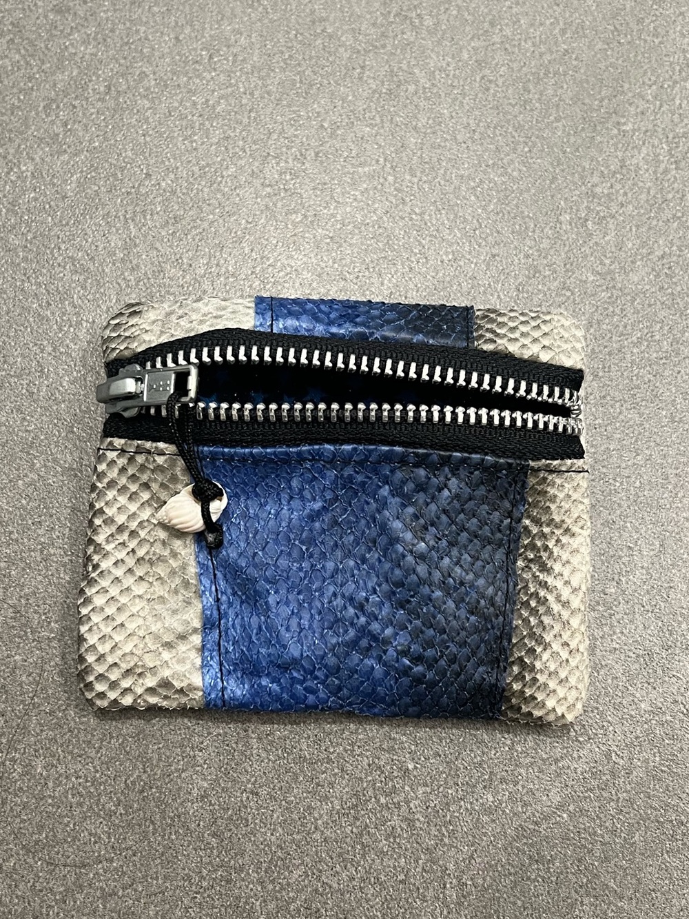 Salmon Skin coin purse